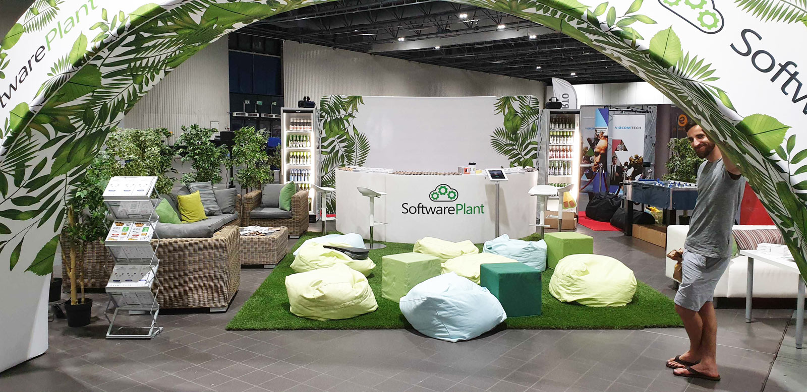 Organic stand, Java conference