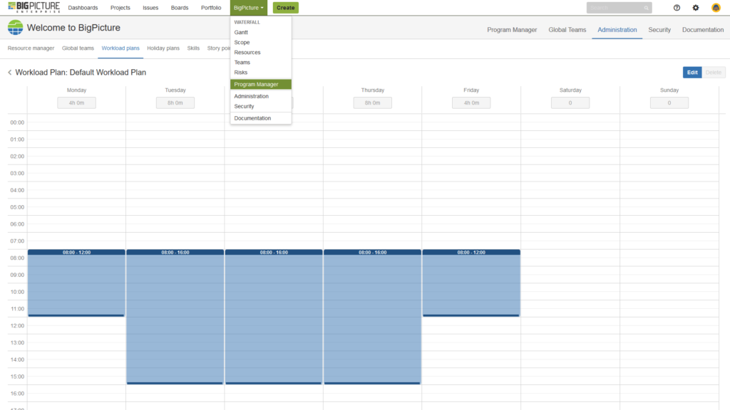 Which Jira app? Resource planning on Gantt chart BigPicture